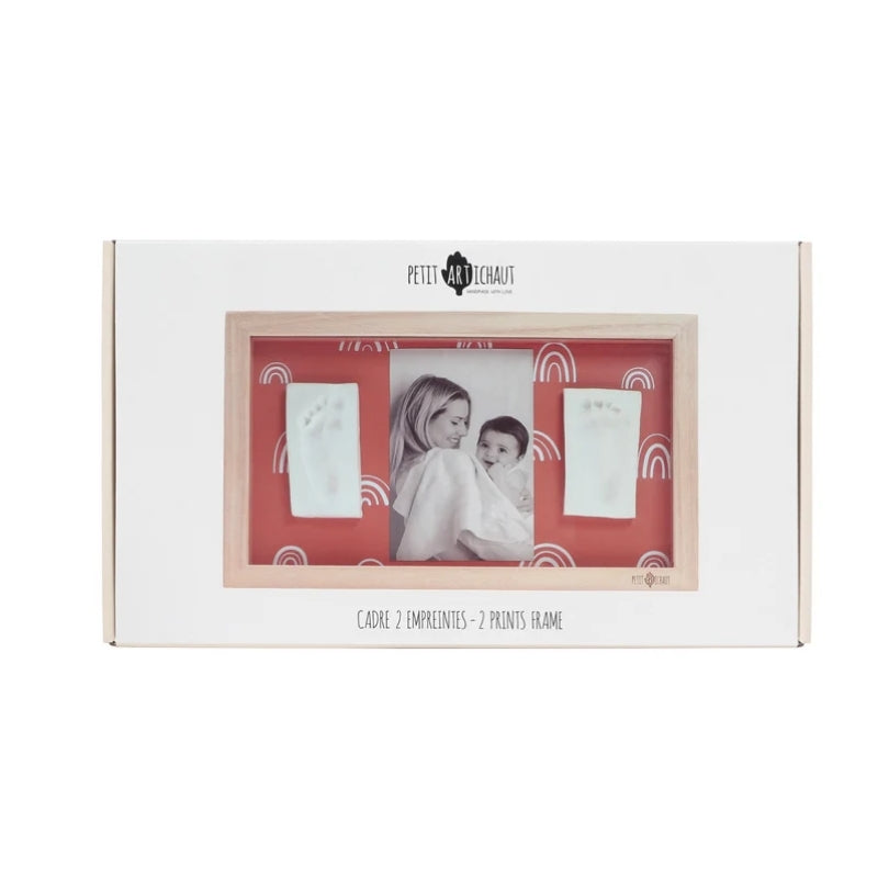 Petit Artichaut 2 Print Frame- Rainbow Terracotta