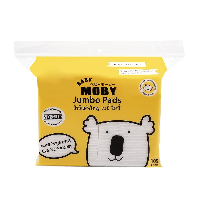 Baby Moby Jumbo Cotton Pads 90g