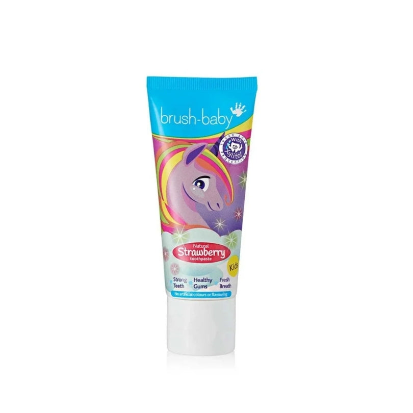 Brush-Baby Natural Kids Toothpaste(Strawberry)