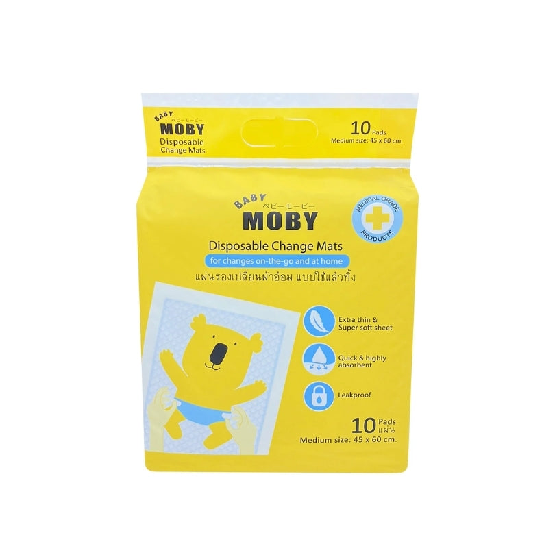 Baby Moby Disposable Changing Mat/Underpads
