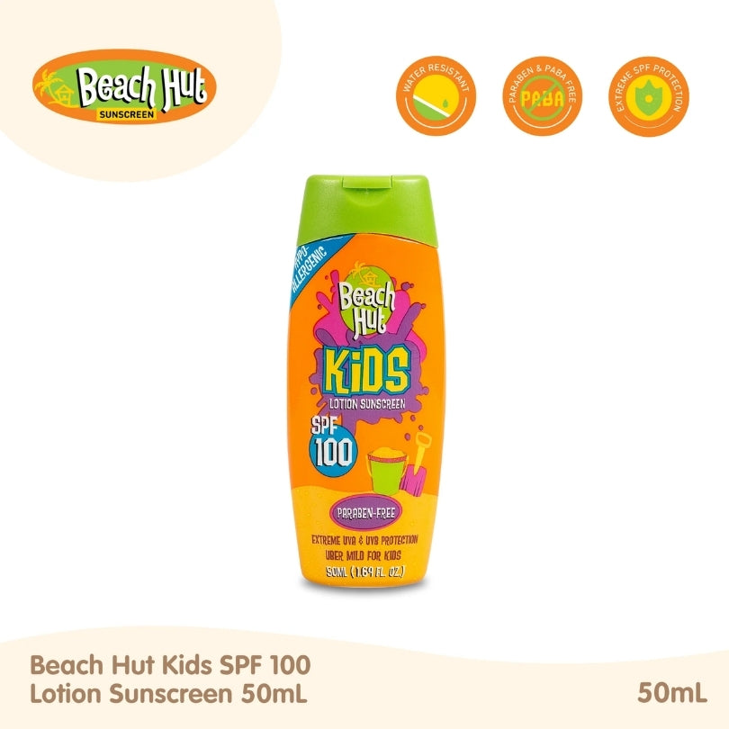 Beach Hut Kids Max SPF100 Sunblock 50ml
