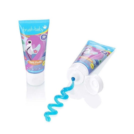 Brush-Baby Kids Toothpaste(Tutti Frutti Flamingo)