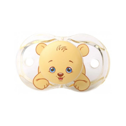 RaZbaby Keep-It-Kleen Pacifiers Bobby Bear