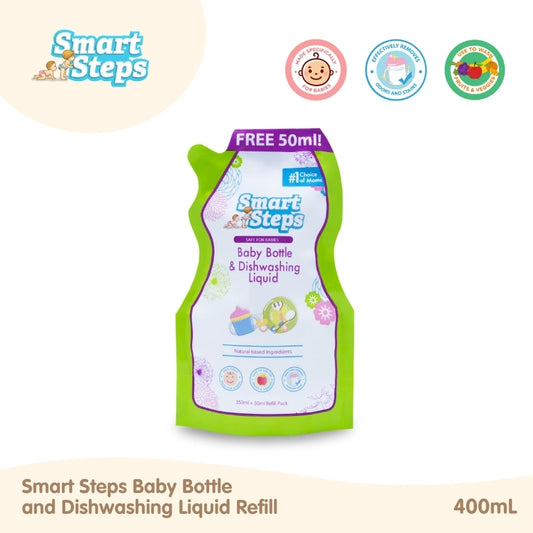 Smart Steps Baby Bottle and Dishwashing Liquid Refill Pack
