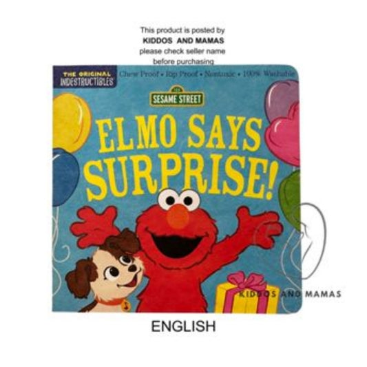 Indestructible Book: Elmo Surprise